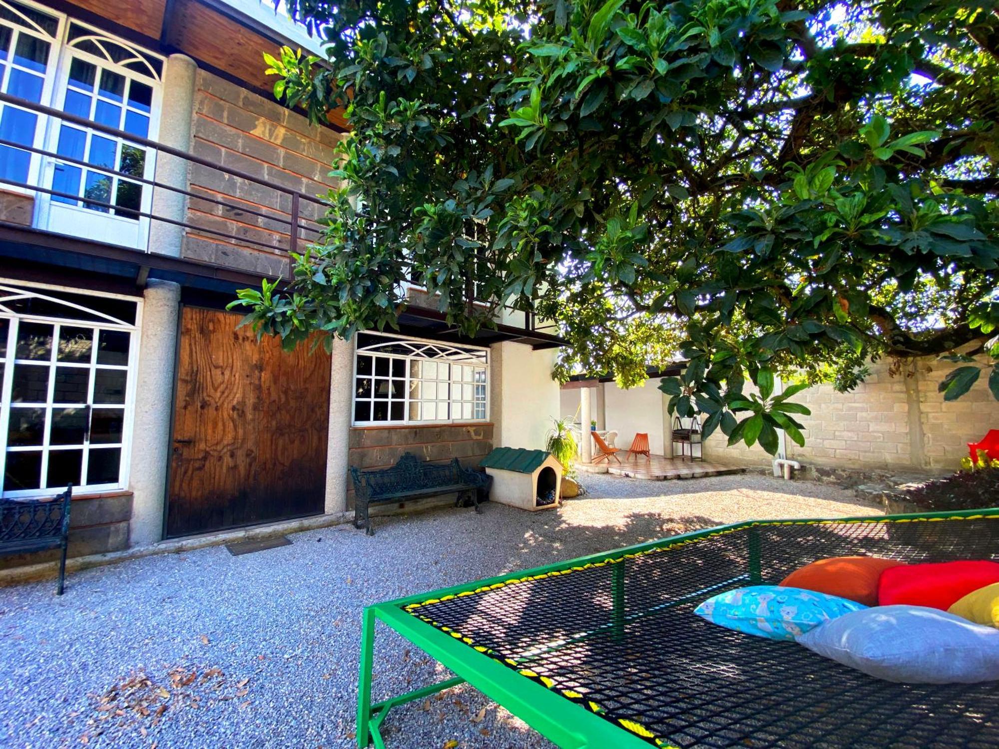 Villa Casa Encino Con Alberca Climatizada En Tepoztlán Exterior foto
